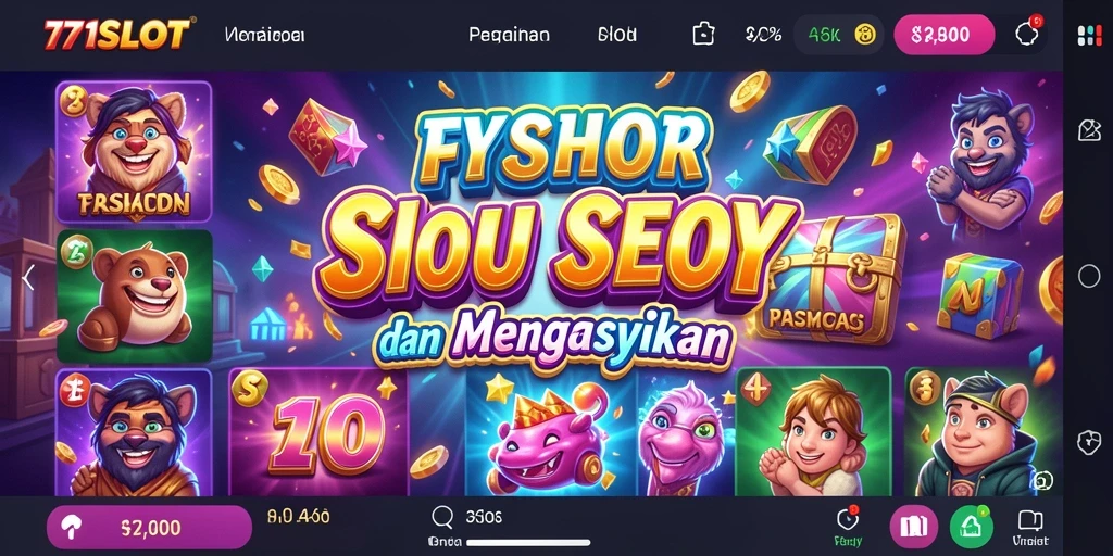 Gambaran gameplay 171SLOT yang menarik dan mendebarkan.