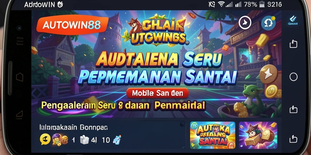 Tampilan screenshot AUTOWIN88 yang menampilkan gameplay seru dan menghibur.