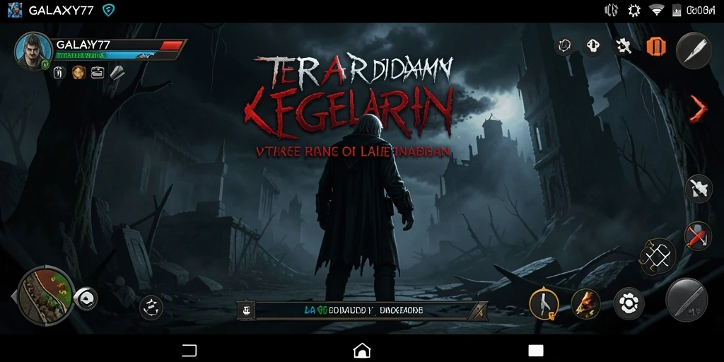 Tampilan menyeramkan dari gameplay GALAXY77 yang menghantui.
