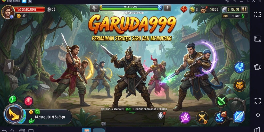 Tampilan gameplay GARUDA999 yang menakjubkan dan penuh strategi.