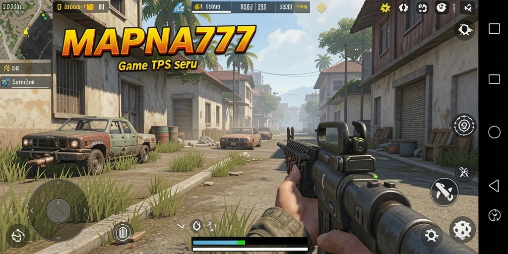 Tampilan gameplay MAPNA777 yang mendebarkan dalam pertempuran TPS.