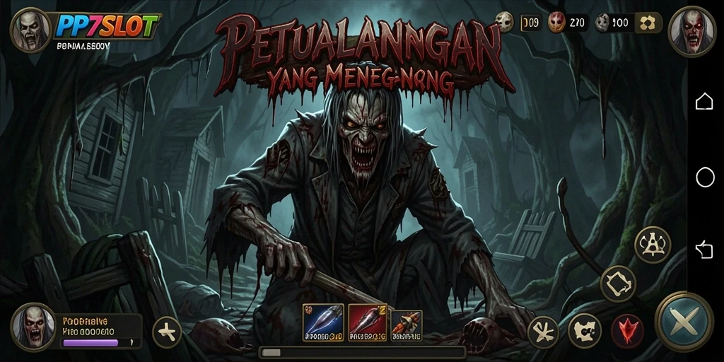 Screenshot menampilkan gameplay menegangkan PP7SLOT.