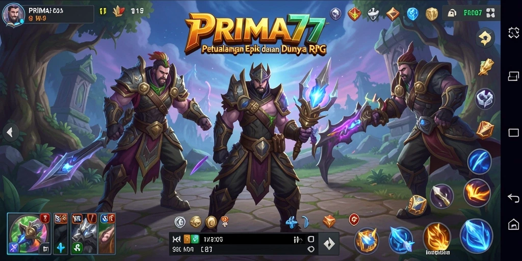 Gameplay seru dalam <strong>PRIMA77</strong> dengan berbagai karakter dan petualangan.