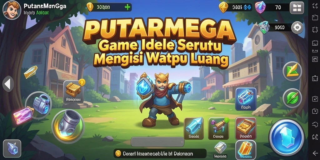Tampilan gameplay PUTARMEGA yang mengasyikkan dan interaktif.