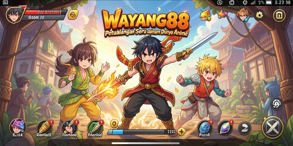 Pengalaman gameplay Anime yang seru dan penuh warna di WAYANG88.